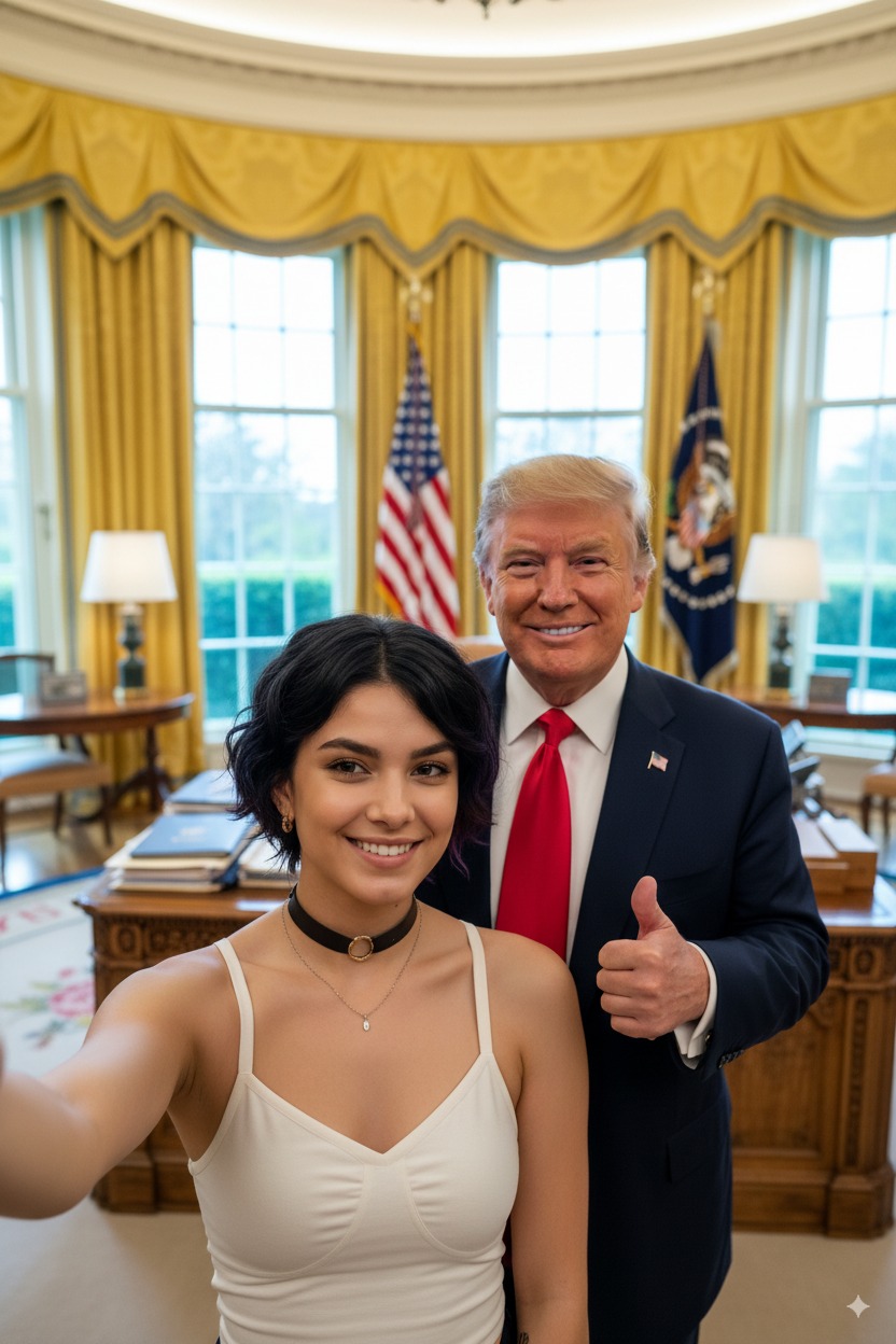 How to Take a Selfie with the Most Powerful Person in the World (Without Leaving Your Room)